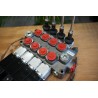 Galtech Q75 4 Sektionen Wegeventil 90 L/Min 24 GPM Elektrisch Solenoid 24V + Hebel