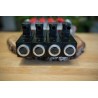 Galtech Q75 4 Sektionen Wegeventil 90 L/Min 24 GPM Elektrisch Solenoid 24V + Hebel