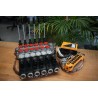 Hydraulikventil 6 -spool Q95 120 L/Min 12V/24V + Juuko Wireless Control Panel