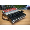 6 Sektionen Wegeventil Galtech Q95, 120 l/min, 31 GPM, elektromagnetisch, 24 V + Hebel