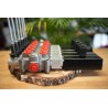6 Sektionen Wegeventil Galtech Q95, 120 l/min, 31 GPM, elektromagnetisch, 24 V + Hebel