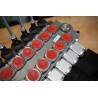 Hydraulikventil 6 -spool Q95 120 L/Min Elektrische Magnetspule 12V/24V + Hebel