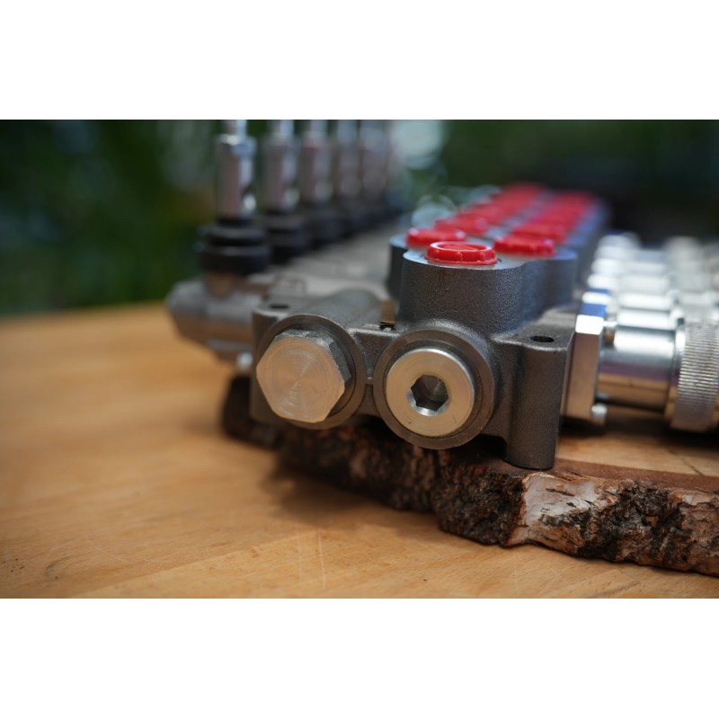 Hydraulikventil 5 Profile HM Line 90 l/min 24 gpm doppeltwirkend für Zylinderspule