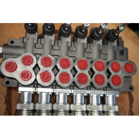 Hydraulikventil 5 Profile HM Line 90 l/min 24 gpm doppeltwirkend für Zylinderspule
