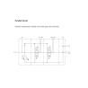 Hydraulikventil 6 Sektionen HM line, 60 l/min (16 gpm), 12 V, doppeltwirkend für Zylinderschieber + Funkfernbedienung (Ein/Aus)