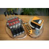Hydraulikventil 4-spool 60 L/Min 24 V + Juuko Funkfernsteuerung
