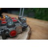 Hydraulikventil Q25 2 -spool 40 l/min 24 V + JUUKO Wireless Control Panel