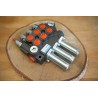 3-Wege-Hydraulikventil, 40 l/min, für Lader – doppeltwirkend