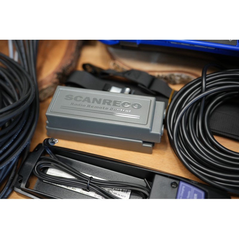 Funkfernbedienung Scanreco Maxi mit Anzeige für Drucksensor und 2 Empfängern zur Erweiterung der Funktionalität