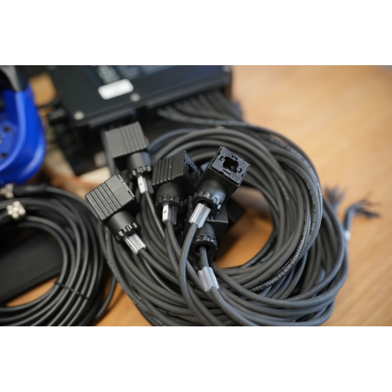 Funkfernbedienung Scanreco Maxi mit Anzeige für Drucksensor und 2 Empfängern zur Erweiterung der Funktionalität