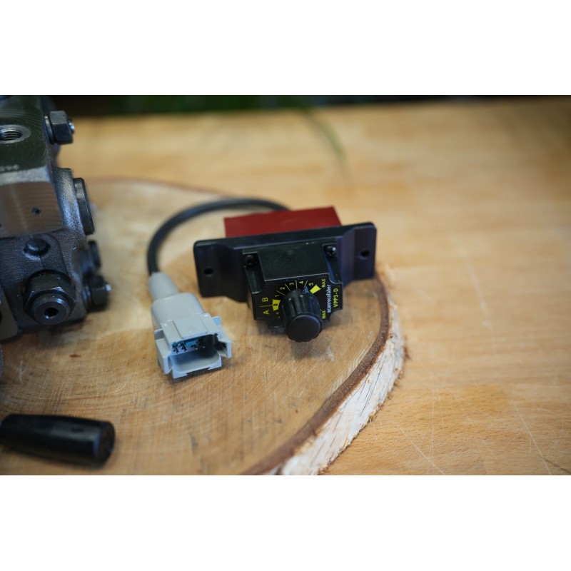 Walvoil DPX100 1-Wege-Ventil + Proportionalpotentiometer VPP3