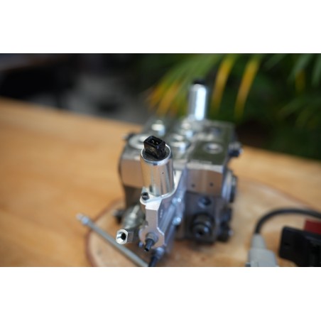 Walvoil DPX100 1-Wege-Ventil + Proportionalpotentiometer VPP3