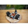 Monoblock-hydraulikventil 2 Abschnitte 50 L/Min 12VDC + Joystick Ein/Aus