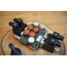 Monoblock-hydraulikventil 2 Abschnitte 50 L/Min 12VDC + Joystick Ein/Aus