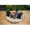 Monoblock-hydraulikventil 2 Abschnitte 50 L/Min 12VDC + Joystick Ein/Aus