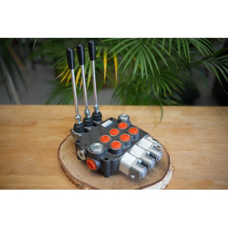 Monoblock-wegeventil 80 L/Min 3 Schieber Doppeltwirkend Schwimmsektionen