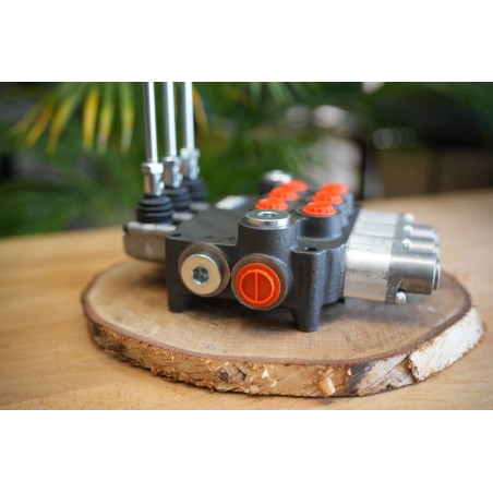 Monoblock-wegeventil 80 L/Min 3 Schieber Doppeltwirkend Schwimmsektionen