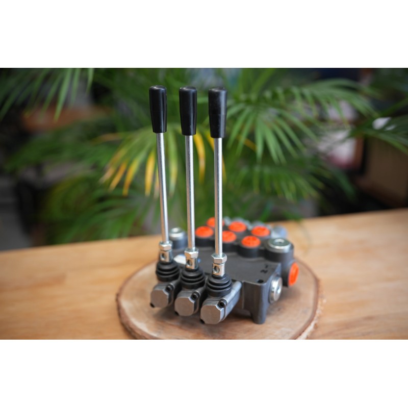 Monoblock-wegeventil 80 L/Min 3 Schieber Doppeltwirkend Schwimmsektionen