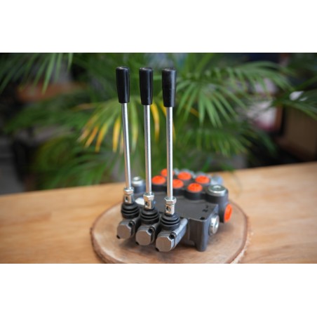 Monoblock-wegeventil 80 L/Min 3 Schieber Doppeltwirkend Schwimmsektionen