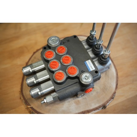 Monoblock-wegeventil 80 L/Min 3 Schieber Doppeltwirkend Schwimmsektionen