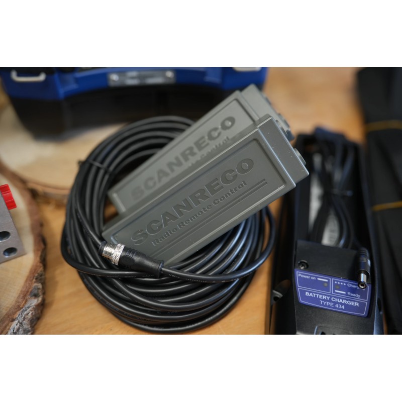 Funksteuerung Scanreco G2B 6-Funktionen-Nachrüstsatz für Krane mit Ventil ohne Magnetventile (Fassi, Hiab, Palfinger) – 12 V