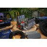 Elektrisches Ventil Walvoil DPX050, 4-fach + Fernbedienung Scanreco Mini G2B