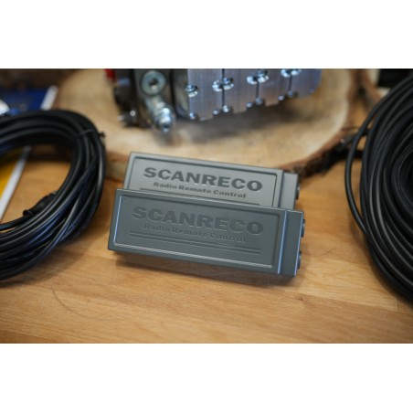 Elektrisches Ventil Walvoil DPX050, 4-fach + Fernbedienung Scanreco Mini G2B