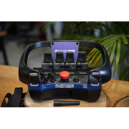 Elektrisches Ventil Walvoil DPX050, 4-fach + Fernbedienung Scanreco Mini G2B