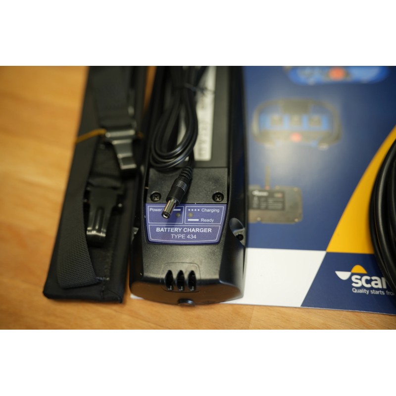 Elektrisches Ventil Walvoil DPX050, 4-fach + Fernbedienung Scanreco Mini G2B