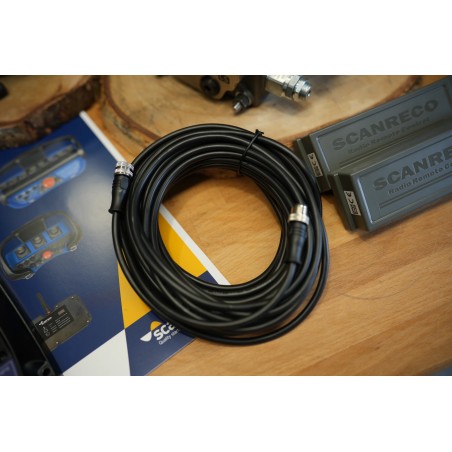 Walvoil DPX50 mit 4 Funktionen + Scanreco G4-Fernbedienung für Vermeer-Geräte