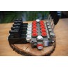 Galtech 5 Sektionen Wegeventil Q45 60 L/Min 16 GPM Elektrische Magnetspule 24V + Hebel
