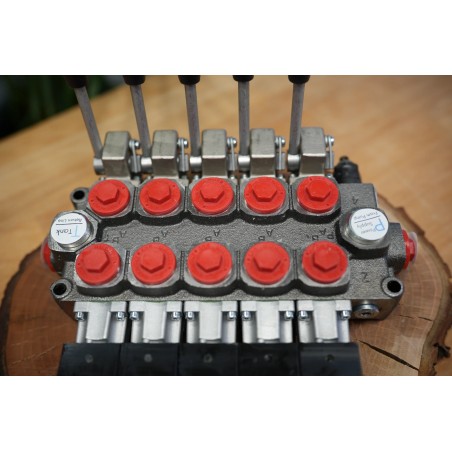 Elektromagnetisches Steuerventil 5 -spool Q45 60l/min 12 V