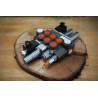 Hydraulikventil 3 Funktionen, 40 l/min (11 GMP), Monoblock 2p40 mit einer Schwimmfunktion + 3. elektrische Funktion