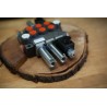 Hydraulikventil 3 Funktionen, 40 l/min (11 GMP), Monoblock 2p40 mit einer Schwimmfunktion + 3. elektrische Funktion