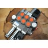 Hydraulikventil 3 Funktionen, 40 l/min (11 GMP), Monoblock 2p40 mit einer Schwimmfunktion + 3. elektrische Funktion