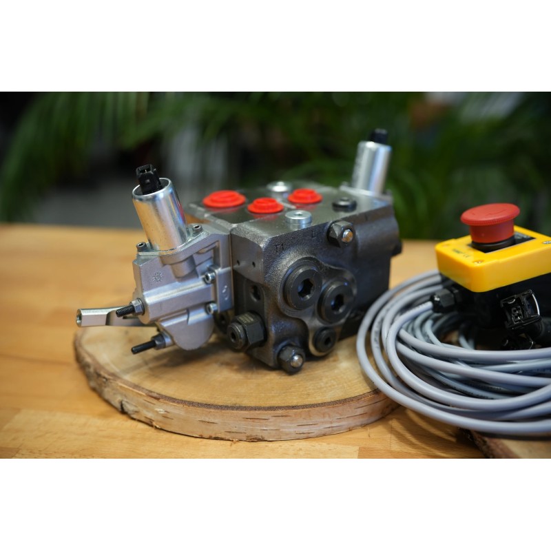 Proportionalventil Walvoil DPX 100 + Proportional-Fußpedal