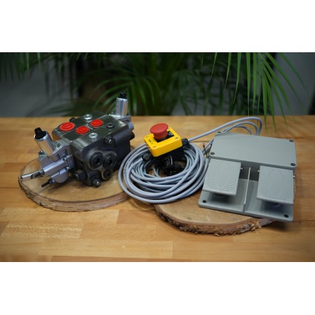 Proportionalventil Walvoil DPX 100 + Proportional-Fußpedal