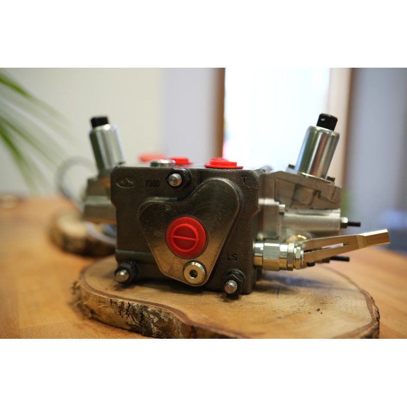 Proportionalventil Walvoil DPX 100 + Proportional-Fußpedal