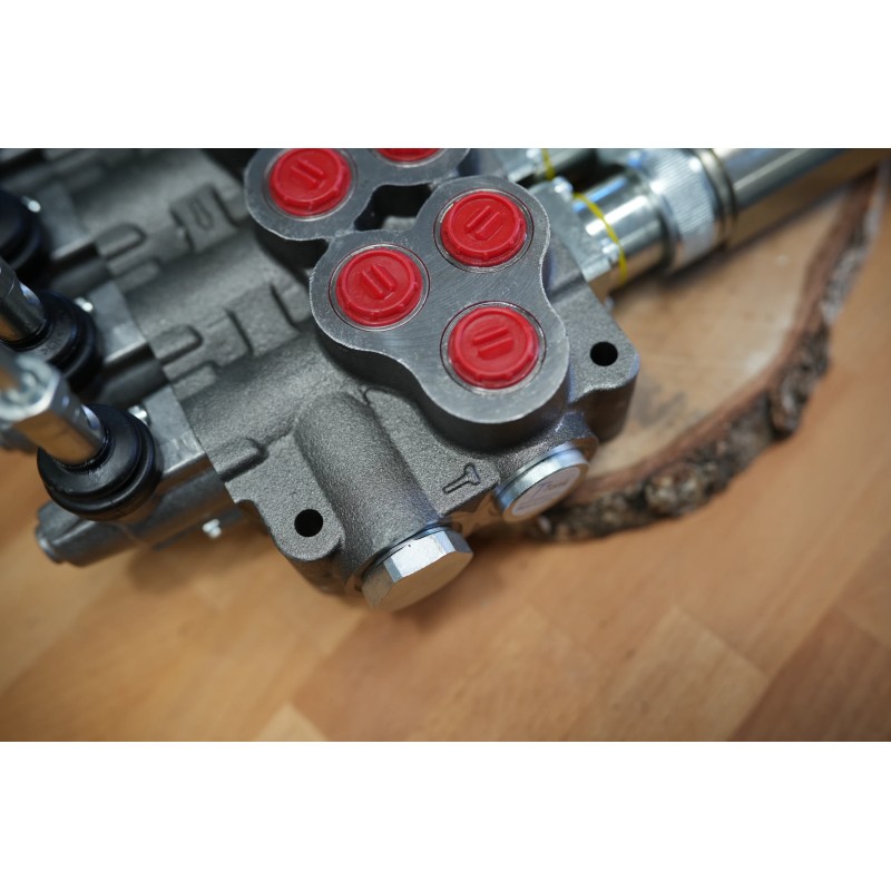 Hydraulikventil 5 Profile HM Line 90 l/min 24 gpm doppeltwirkend für Zylinderspule