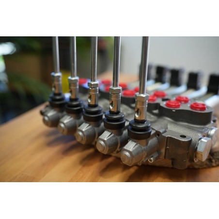 Hydraulikventil 5 Profile HM Line 90 l/min 24 gpm doppeltwirkend für Zylinderspule