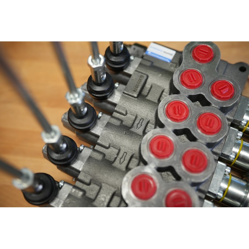 Hydraulikventil 5 Profile HM Line 90 l/min 24 gpm doppeltwirkend für Zylinderspule