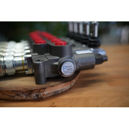 Hydraulikventil 5 Profile HM Line 90 l/min 24 gpm doppeltwirkend für Zylinderspule