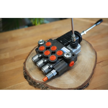 Monoblock-wegeventil 40 L/Min 3 Schieber Doppeltwirkendg + Joystick