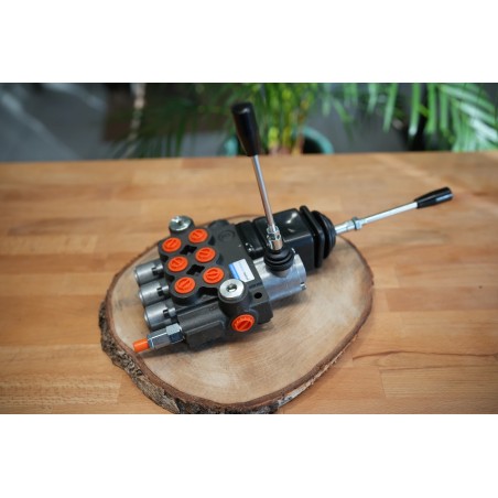 Monoblock-wegeventil 40 L/Min 3 Schieber Doppeltwirkendg + Joystick