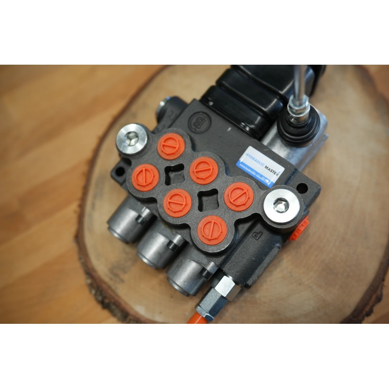 Monoblock-wegeventil 40 L/Min 3 Schieber Doppeltwirkendg + Joystick