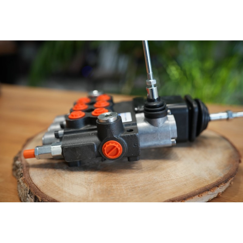 Monoblock-wegeventil 40 L/Min 3 Schieber Doppeltwirkendg + Joystick