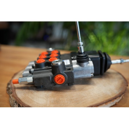 Monoblock-wegeventil 40 L/Min 3 Schieber Doppeltwirkendg + Joystick