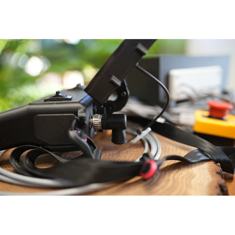 Proportionaler drahtloser Fire Salamander Steuergerät mit Touch-Display, zusätzliches kabelgebundenes Bedienfeld mit Joystick un