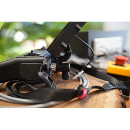 Proportionaler drahtloser Fire Salamander Steuergerät mit Touch-Display, zusätzliches kabelgebundenes Bedienfeld mit Joystick un