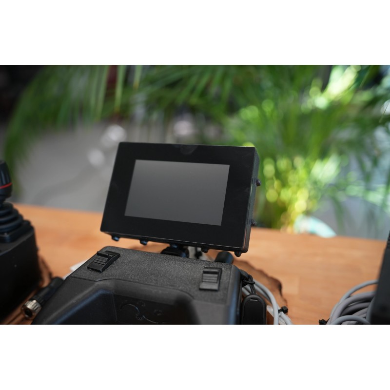 Proportionaler drahtloser Fire Salamander Steuergerät mit Touch-Display, zusätzliches kabelgebundenes Bedienfeld mit Joystick un